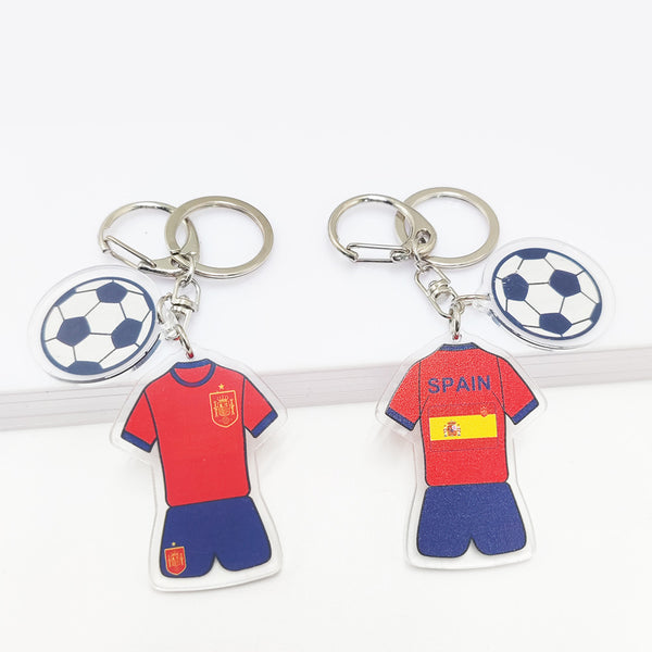 World Cup Souvenir Jersey Key Chains