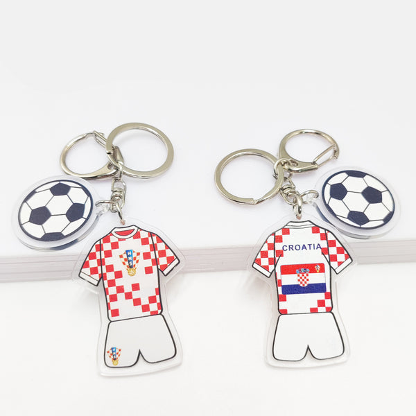 World Cup Souvenir Jersey Key Chains