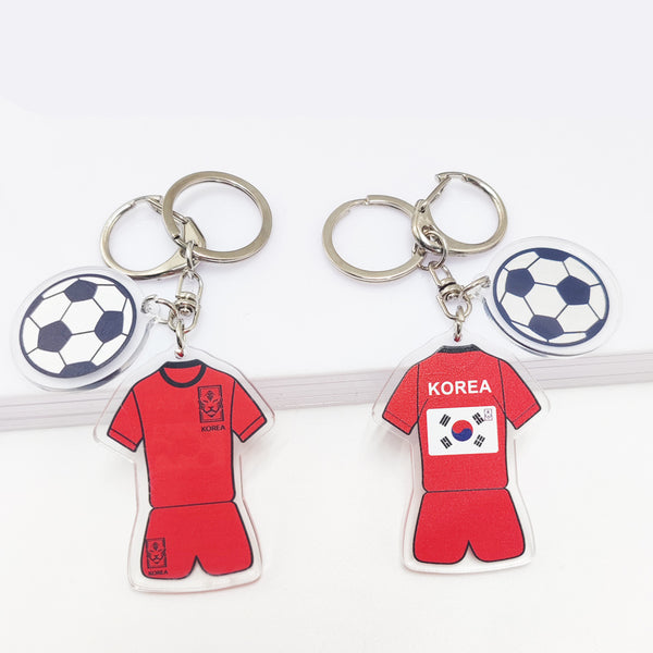 World Cup Souvenir Jersey Key Chains