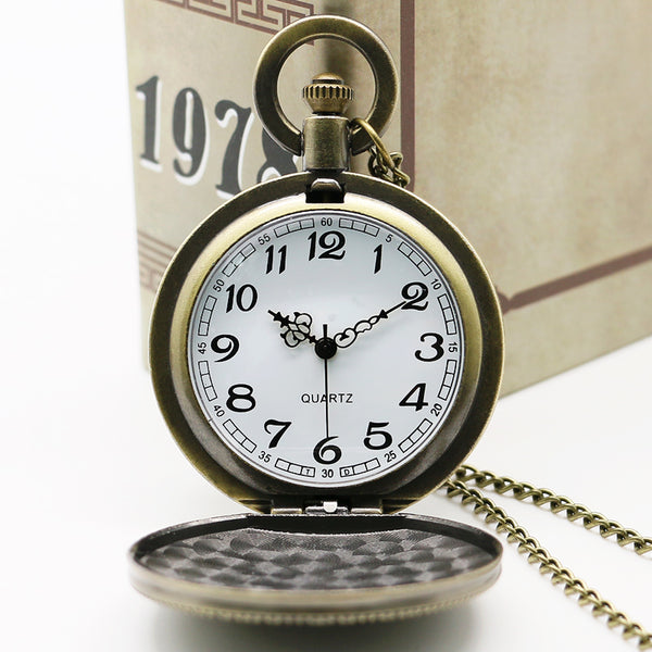 Vintage Bronze USA Department Of The Army Pocket Watch