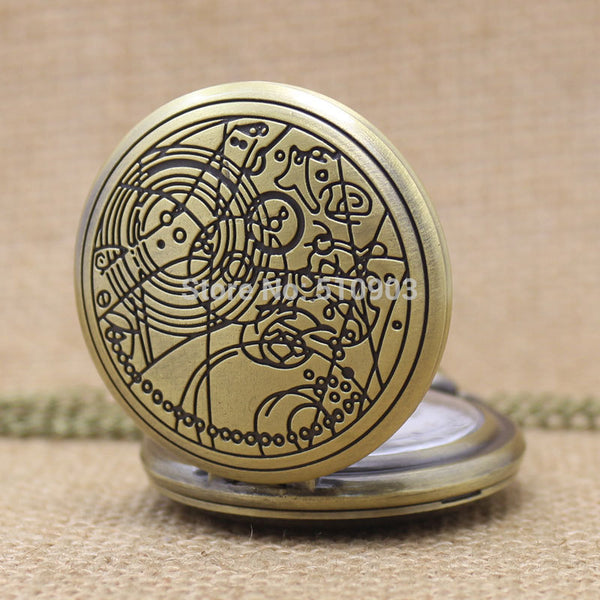 Doctor Who Pocket Watch Compass Pattern