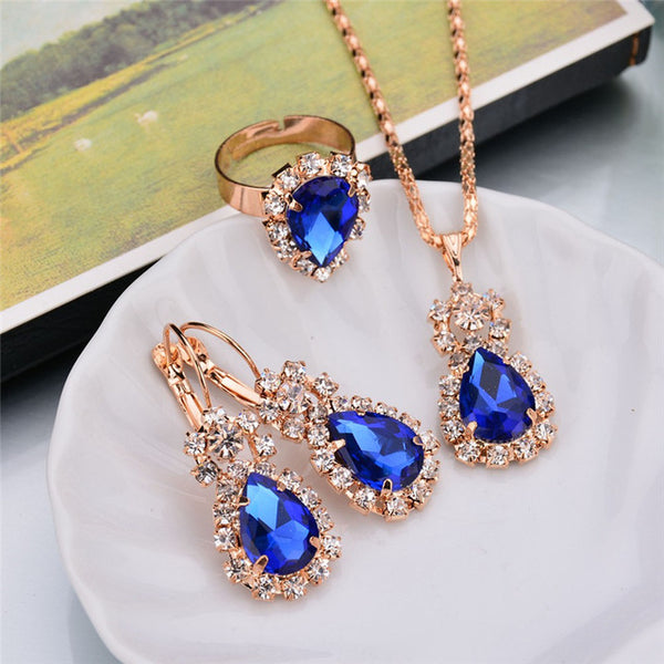 Fashion Adjustable Crystal Set