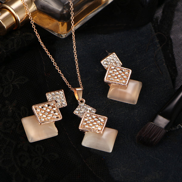 Geometric Jewelry Set