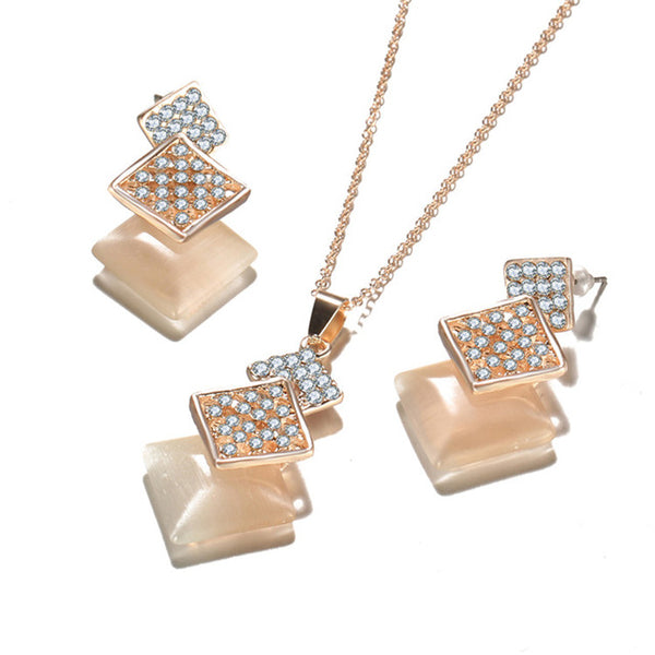 Geometric Jewelry Set