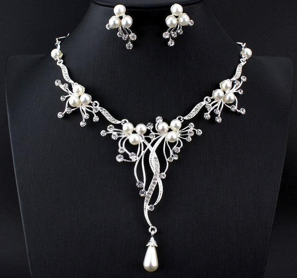 Bridal Rhinestone Wedding Jewelry Sets