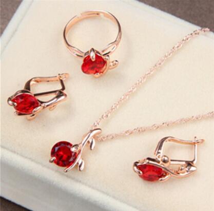 Wedding Crystal Fashion Jewelry Set