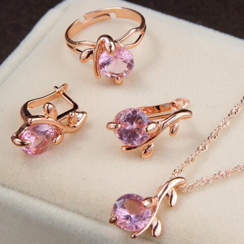 Wedding Crystal Fashion Jewelry Set