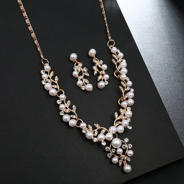 Fashion Simulated Pearl Flower Accessories