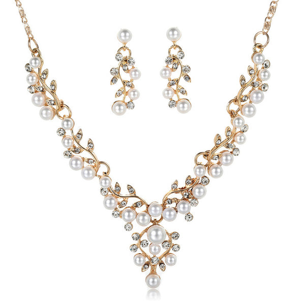 Fashion Simulated Pearl Flower Accessories