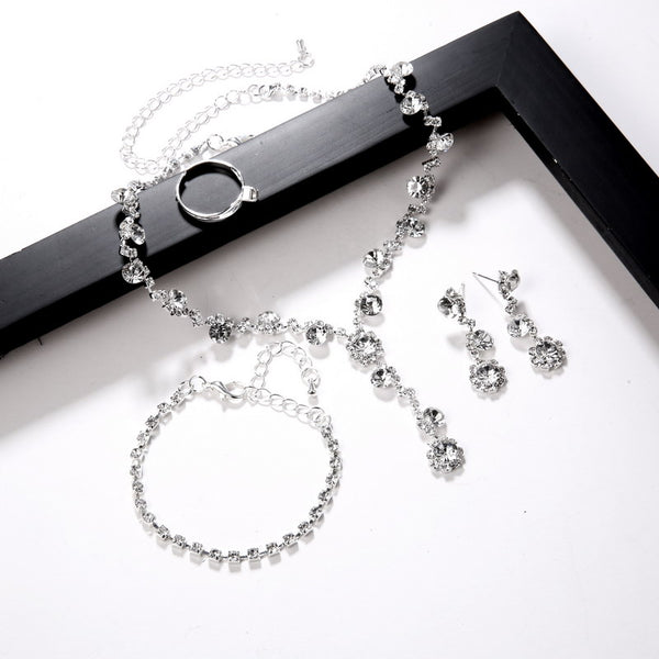Crystal Bridesmaid Jewelry Set