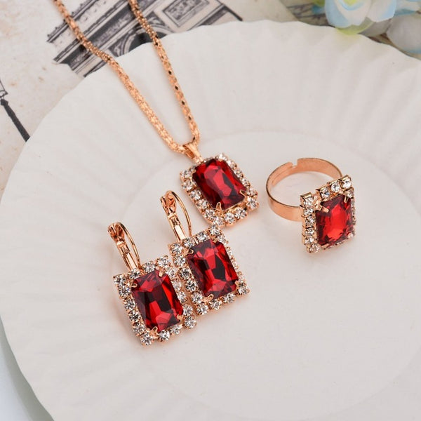 Fashion Adjustable Crystal Set