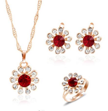 Wedding Crystal Fashion Jewelry Set