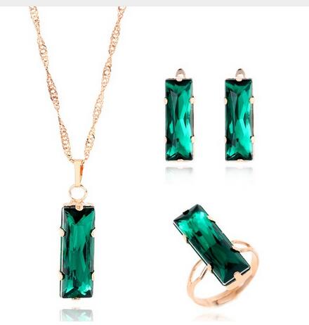 Wedding Crystal Fashion Jewelry Set
