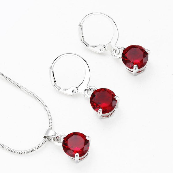 Fashion Cubic Zircon Hypoallergenic Jewelry Set