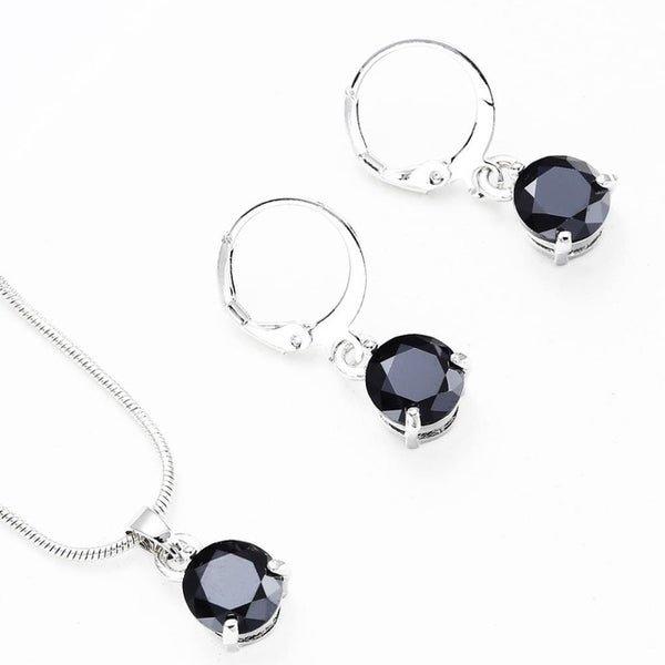 Fashion Cubic Zircon Hypoallergenic Jewelry Set