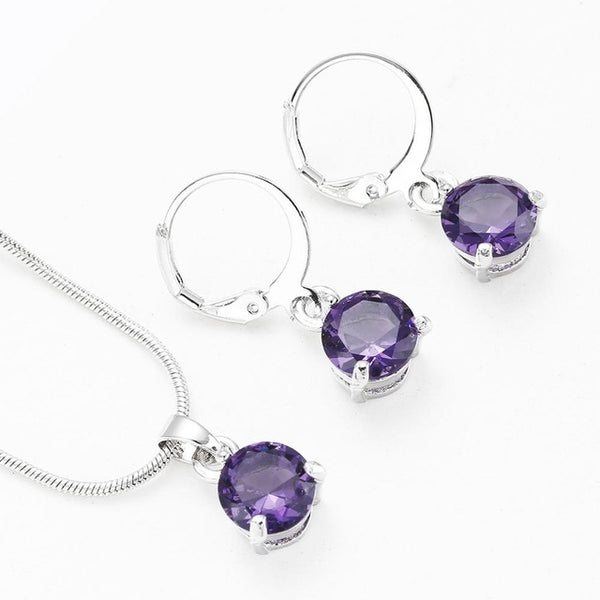 Fashion Cubic Zircon Hypoallergenic Jewelry Set