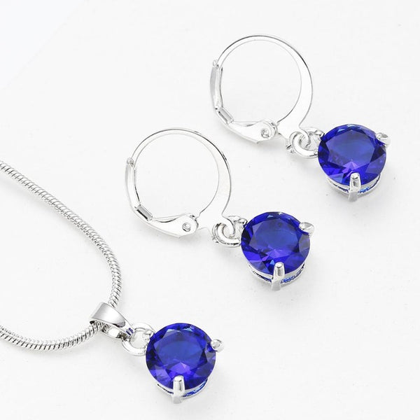 Fashion Cubic Zircon Hypoallergenic Jewelry Set