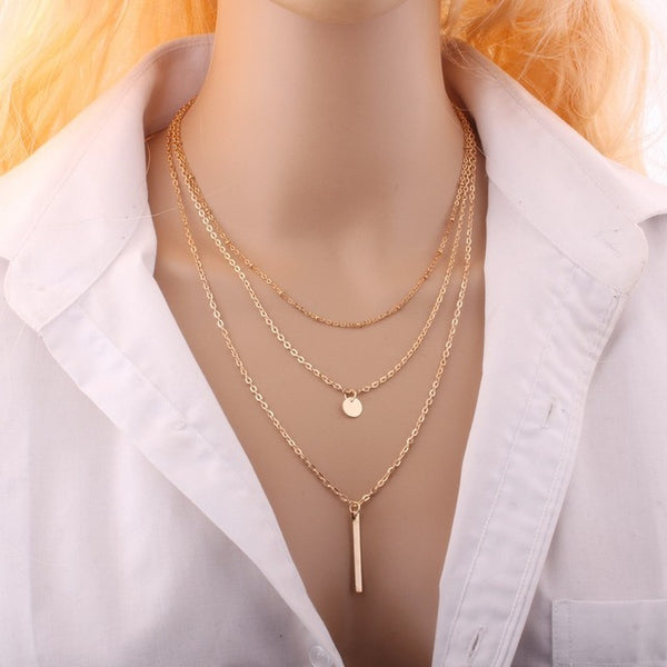 Fashion Layers Chain Necklace