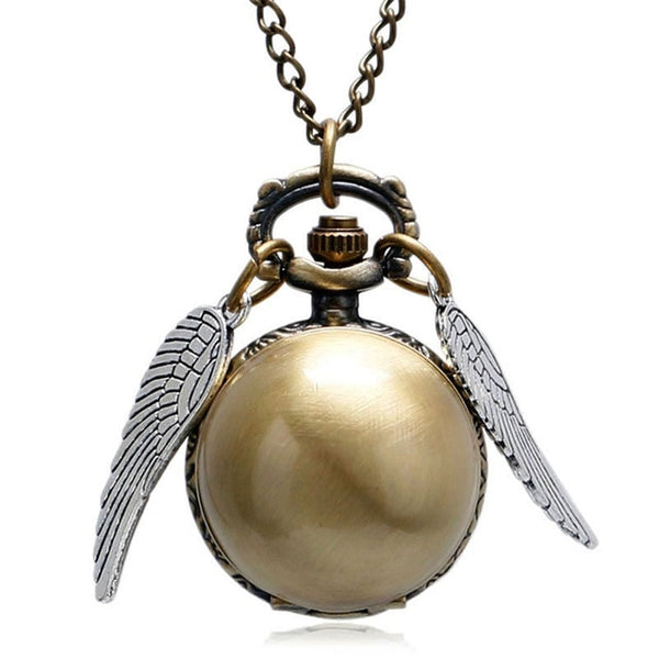 Alice In Wonderland Pocket Watch w/Charms