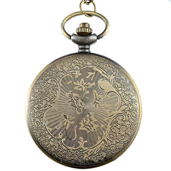 US Veteran Vintage Style Pocket Watch
