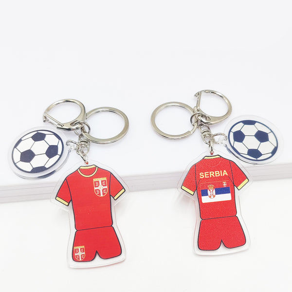 World Cup Souvenir Jersey Key Chains