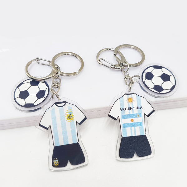 World Cup Souvenir Jersey Key Chains