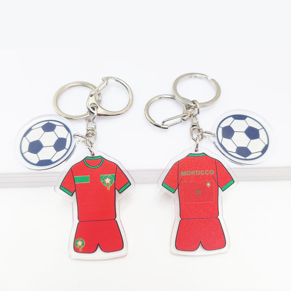 World Cup Souvenir Jersey Key Chains