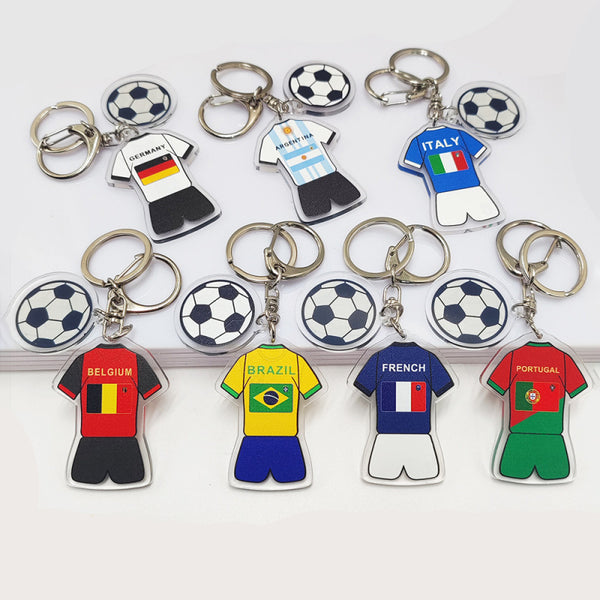 World Cup Souvenir Jersey Key Chains