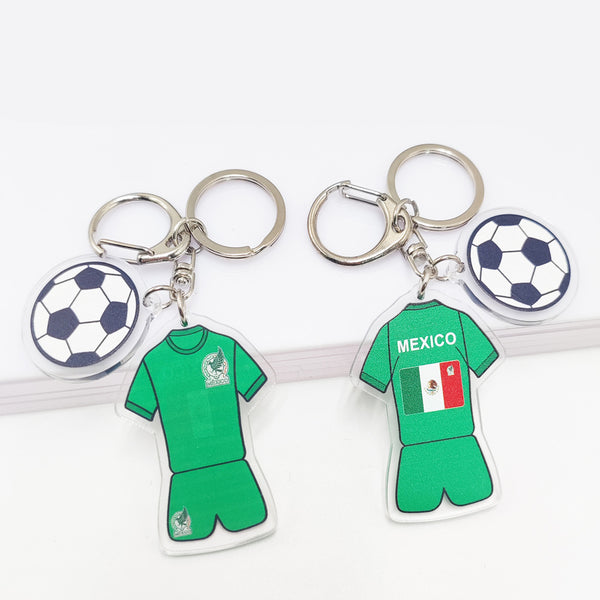 World Cup Souvenir Jersey Key Chains