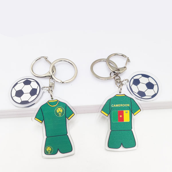 World Cup Souvenir Jersey Key Chains