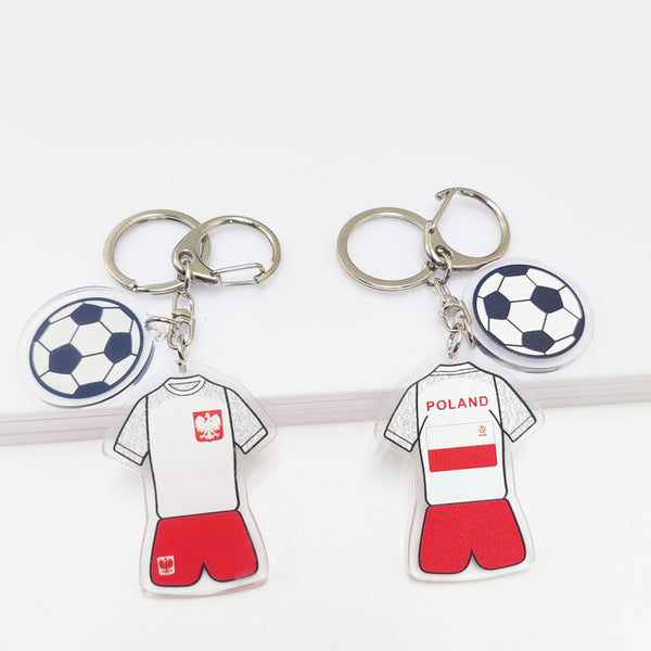 World Cup Souvenir Jersey Key Chains