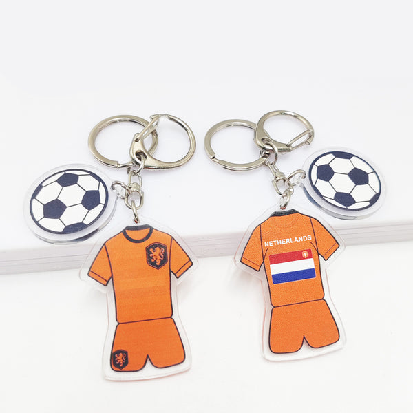 World Cup Souvenir Jersey Key Chains