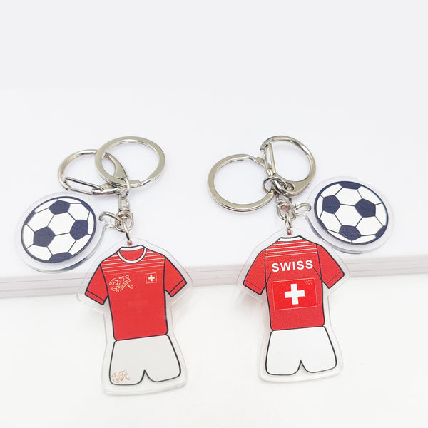 World Cup Souvenir Jersey Key Chains