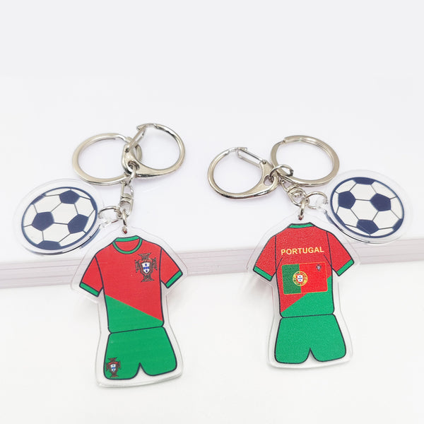 World Cup Souvenir Jersey Key Chains