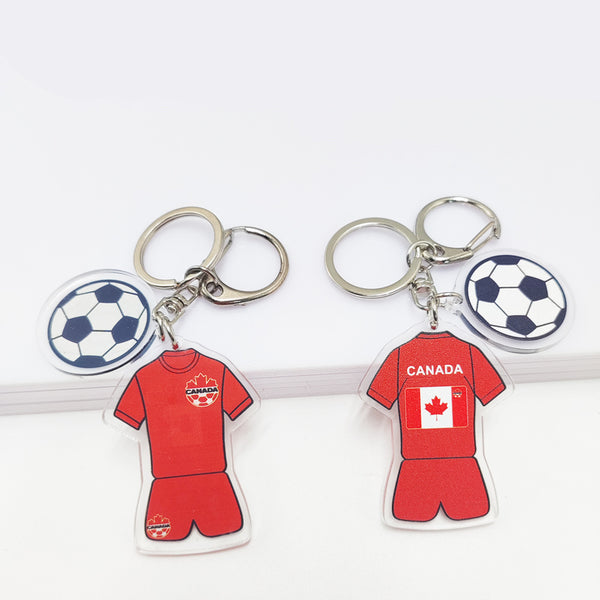 World Cup Souvenir Jersey Key Chains