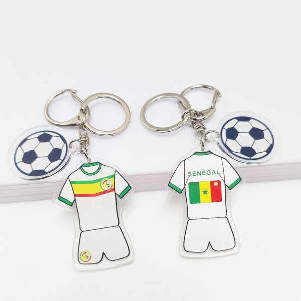 World Cup Souvenir Jersey Key Chains