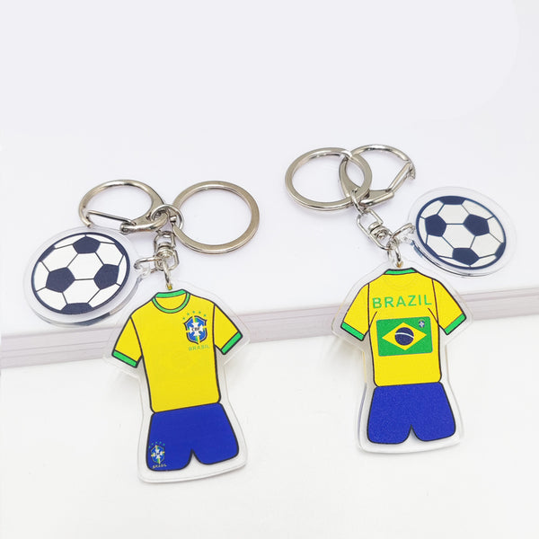 World Cup Souvenir Jersey Key Chains