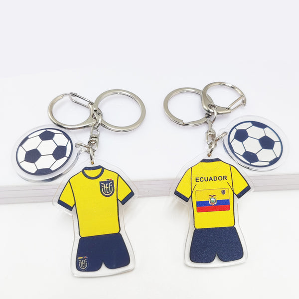 World Cup Souvenir Jersey Key Chains