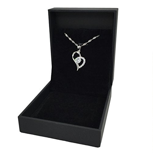 Only One in My Heart Sterling Silver Pendant Necklace