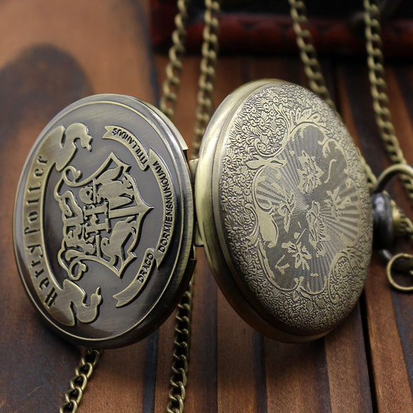 Hogwarts Emblem Pocket Watch