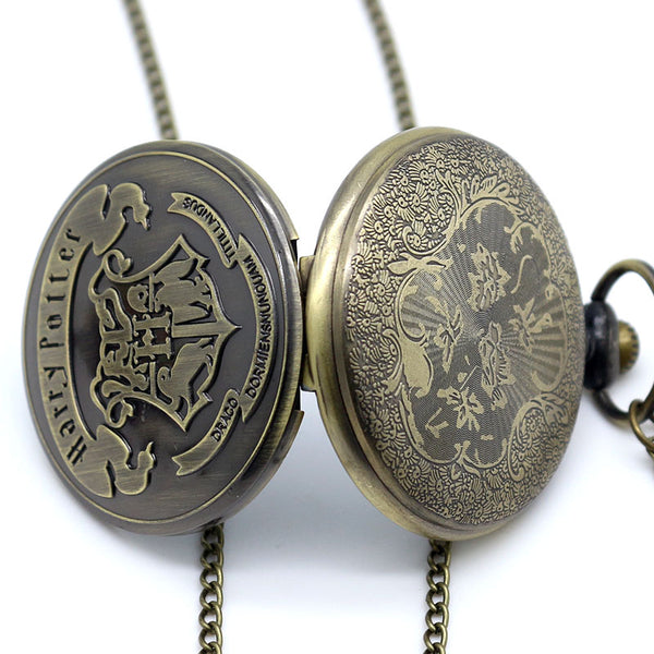 Hogwarts Emblem Pocket Watch