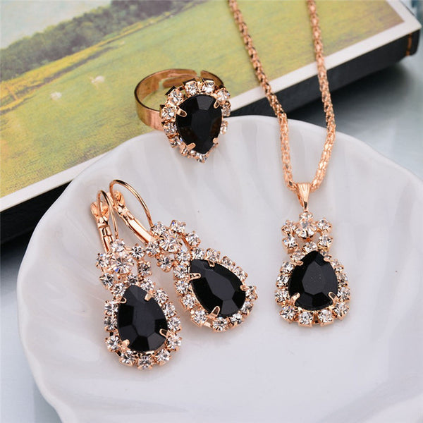 Fashion Adjustable Crystal Set