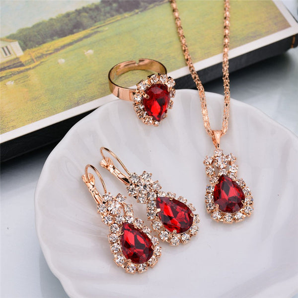 Fashion Adjustable Crystal Set