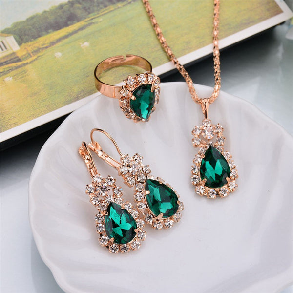 Fashion Adjustable Crystal Set