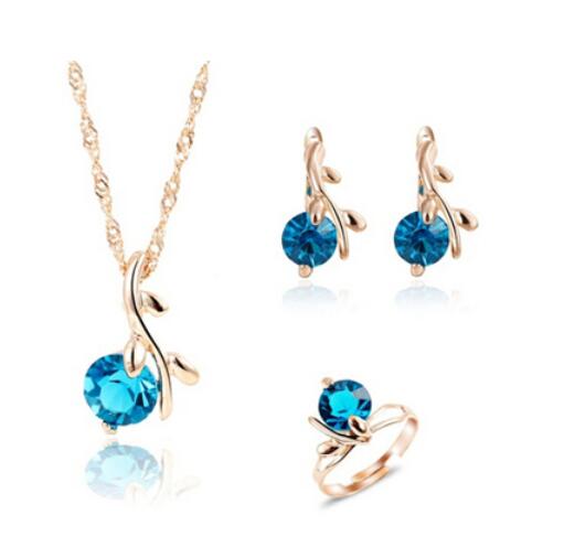 Wedding Crystal Fashion Jewelry Set