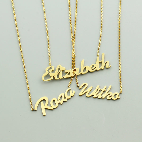 Personalized Pendant Necklace