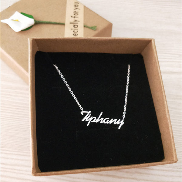 Personalized Pendant Necklace