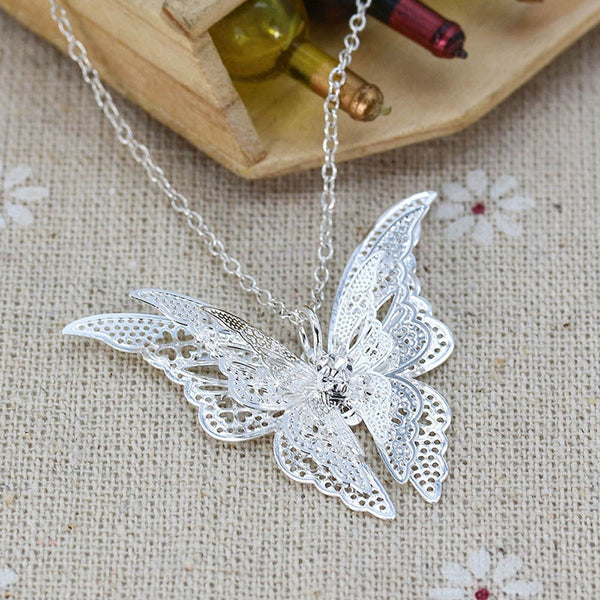 Butterfly Pendant & Necklace