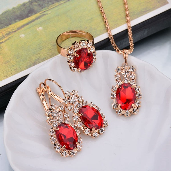 Fashion Adjustable Crystal Set