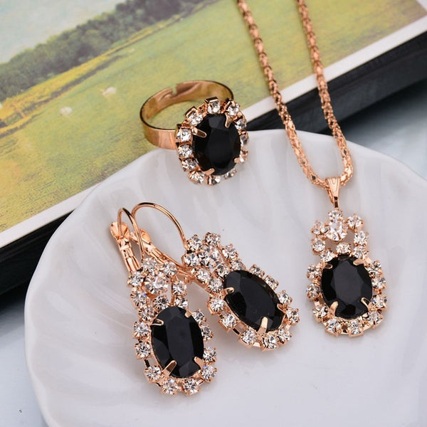 Fashion Adjustable Crystal Set